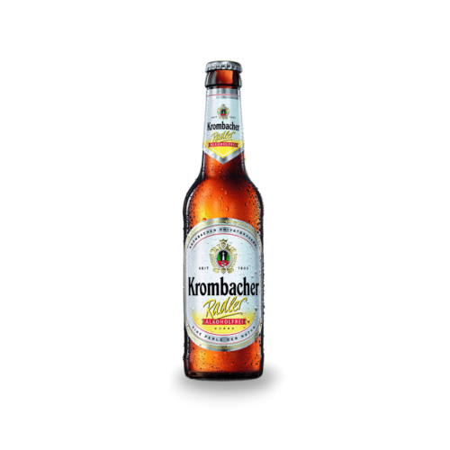 Krombacher Radler Alkoholfrei in der Flasche 0,33l