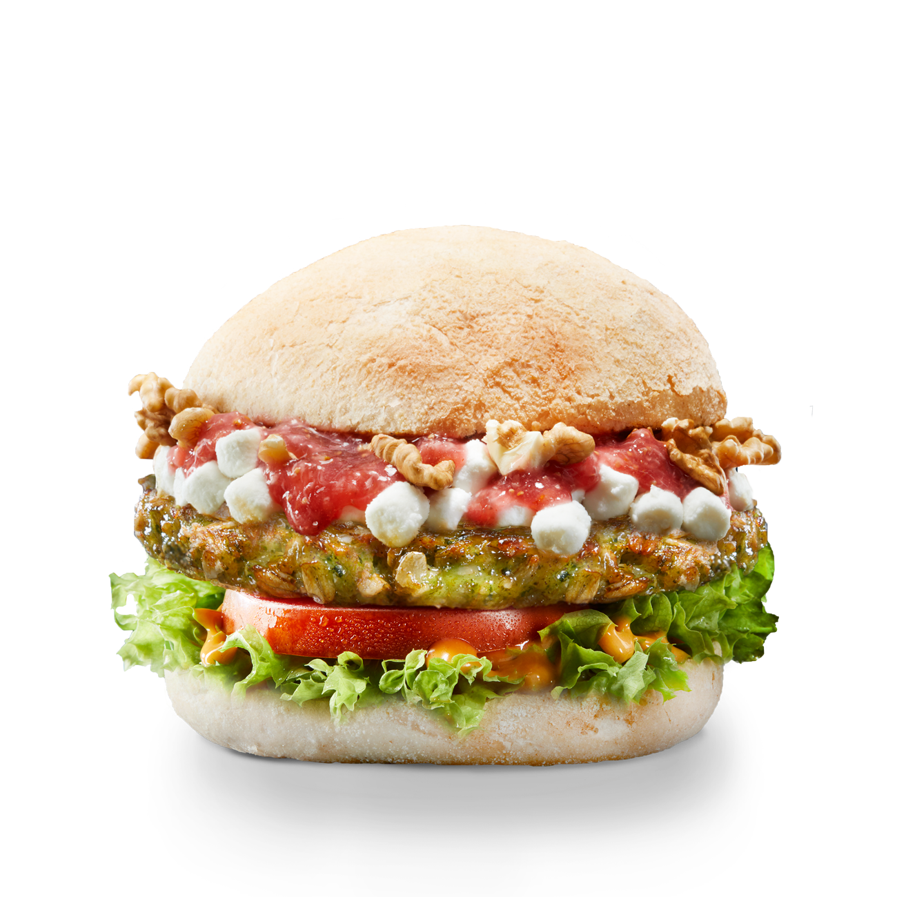 Nusskuss Veganer Burger Nusskuss