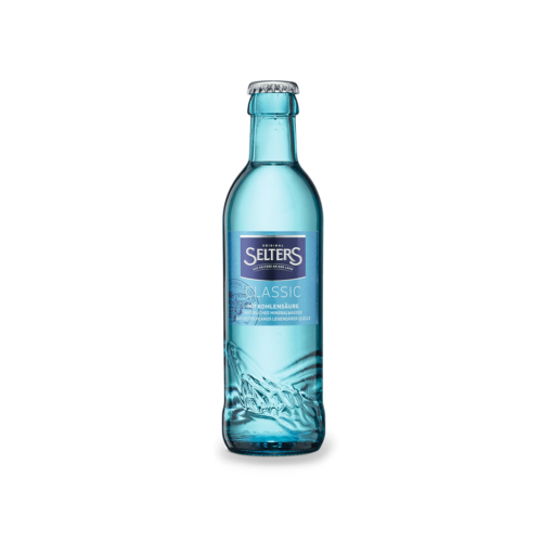 Mineral water sparkling 0,25l