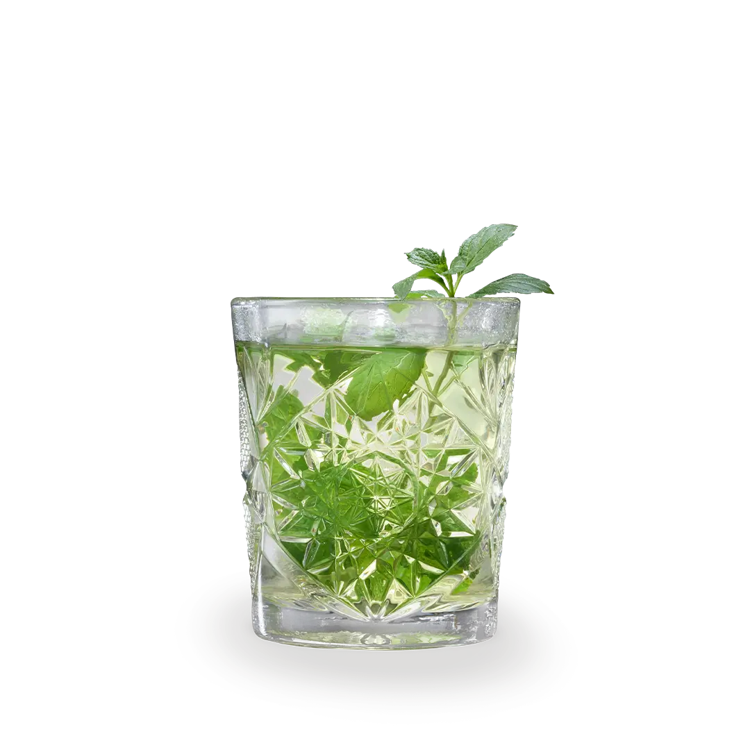 Fresh pepermint tea
