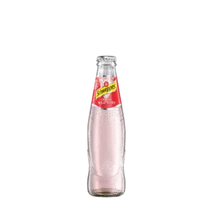 Schweppes Wildberry in Glasflasche