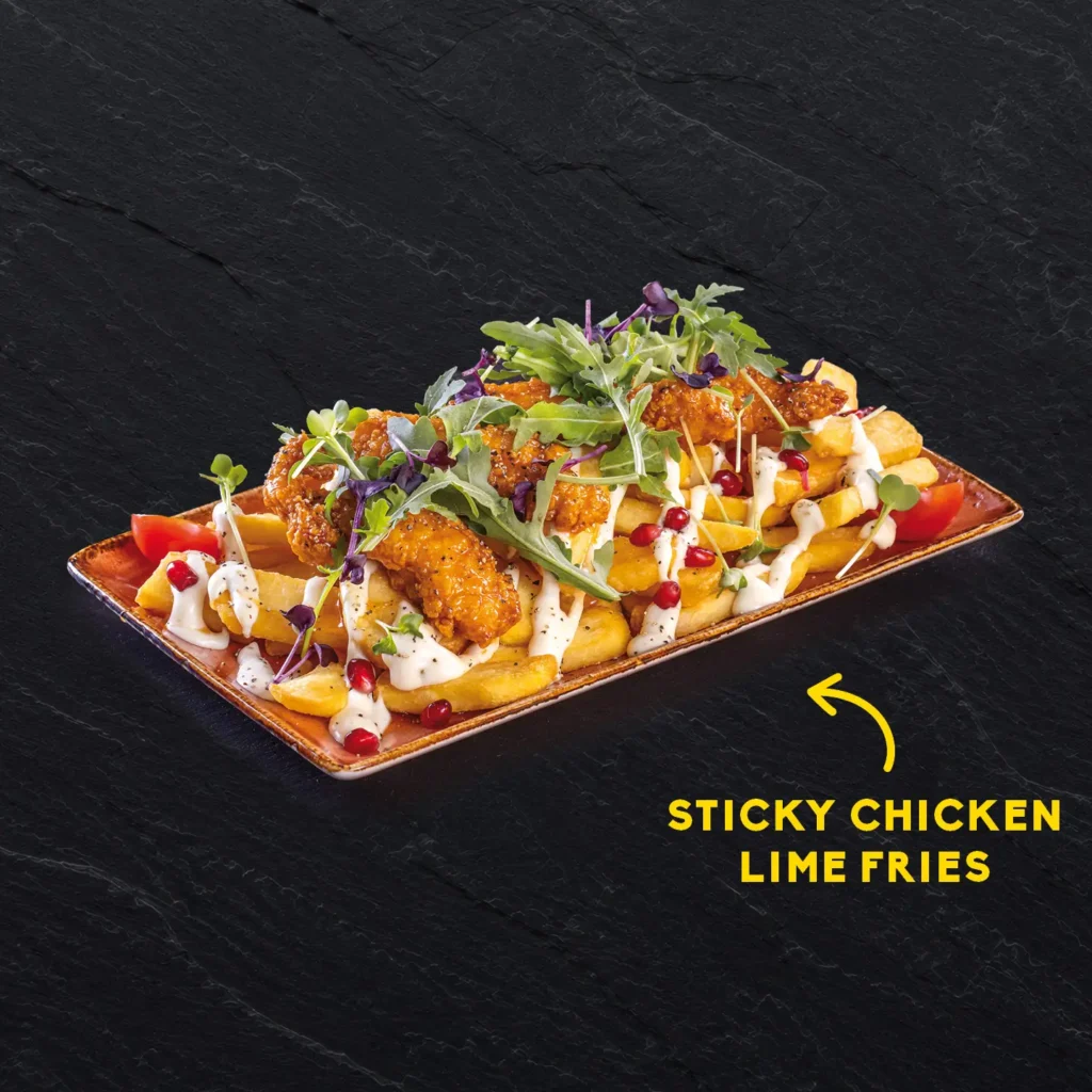 Sticky Chicken Lime Fries