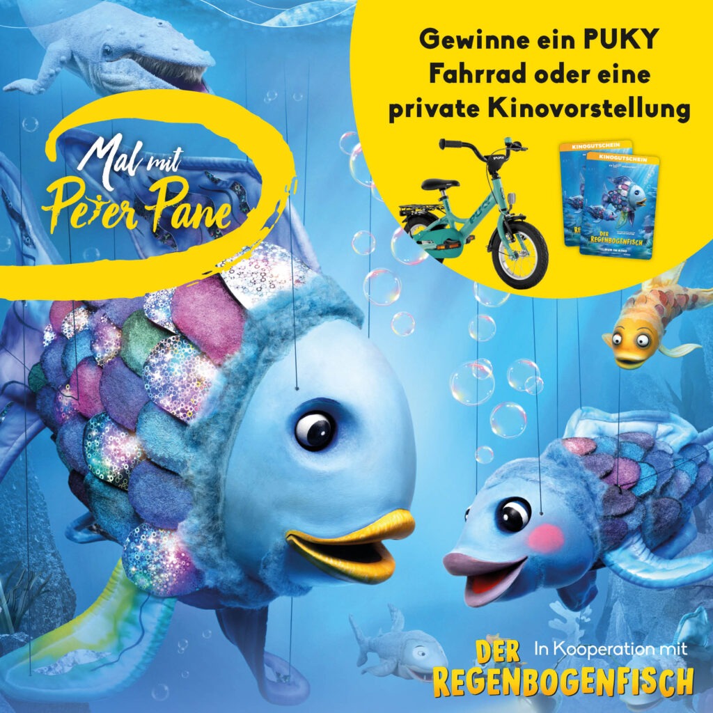 Mal mit Peter Gewinn in Kooperation mit Der Regenbogenfisch